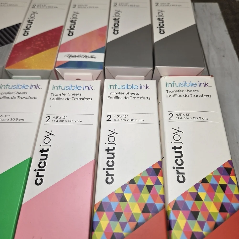 Cricut Joy Infusible Ink Transfer Sheets - Multicolor Set